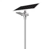 Vonkajšie 60W LED solárne pouličné osvetlenie